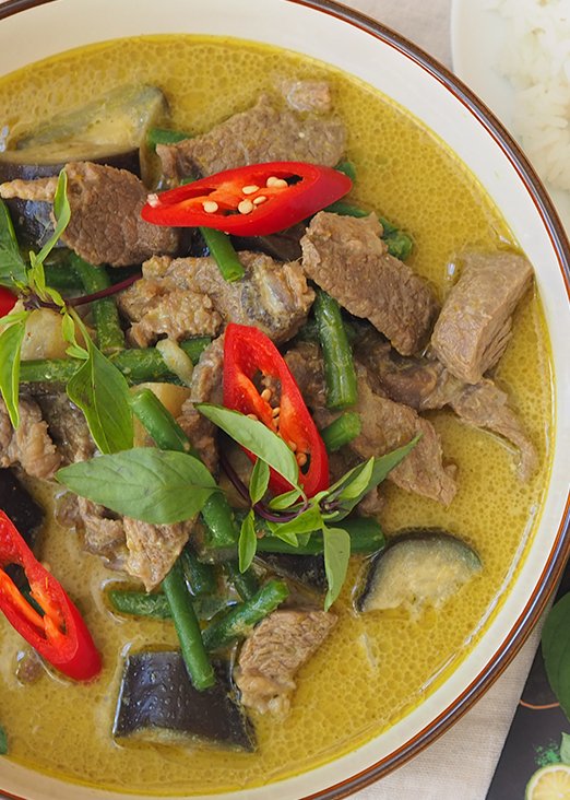 Beef Thai Green Curry