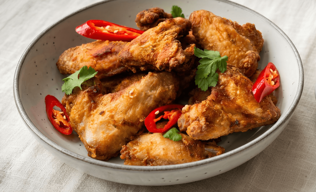Coriander and Garlic Chicken Wings - Mae Jum Store (UK)