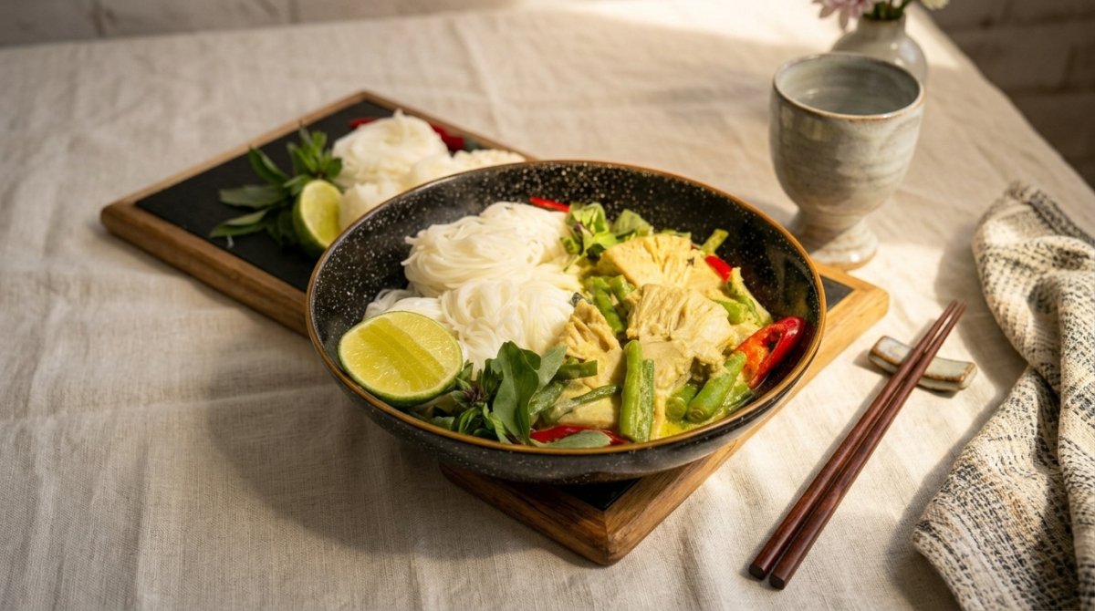 Jackfruit Thai Green Curry - Mae Jum Store (UK)