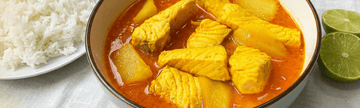 Salmon Sour Curry (Gaeng Som Pla)