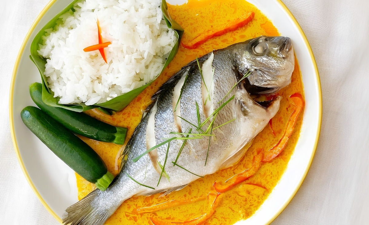 Sea Bream Thai Yellow Curry