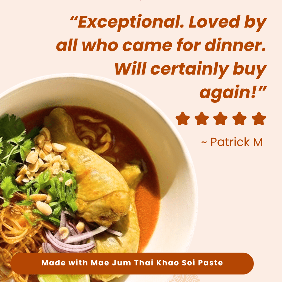 Thai Khao Soi Paste - Mae Jum Store - MJ-KSA-S1-70-V0